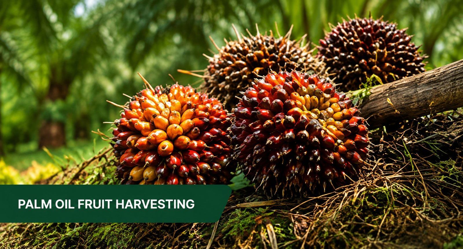 Palm Oil Fruit Harvesting